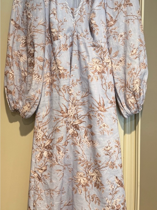 Zimmermann Dresses & Skirts - Zimmermann Floral Bird Print Midi Dress Size 2 / Medium Excellent Condition